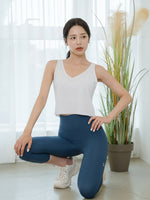 將圖片載入圖庫檢視器 Zero Cut Basic Leggings 柔軟舒適修飾7分運動長褲 - THE B.
