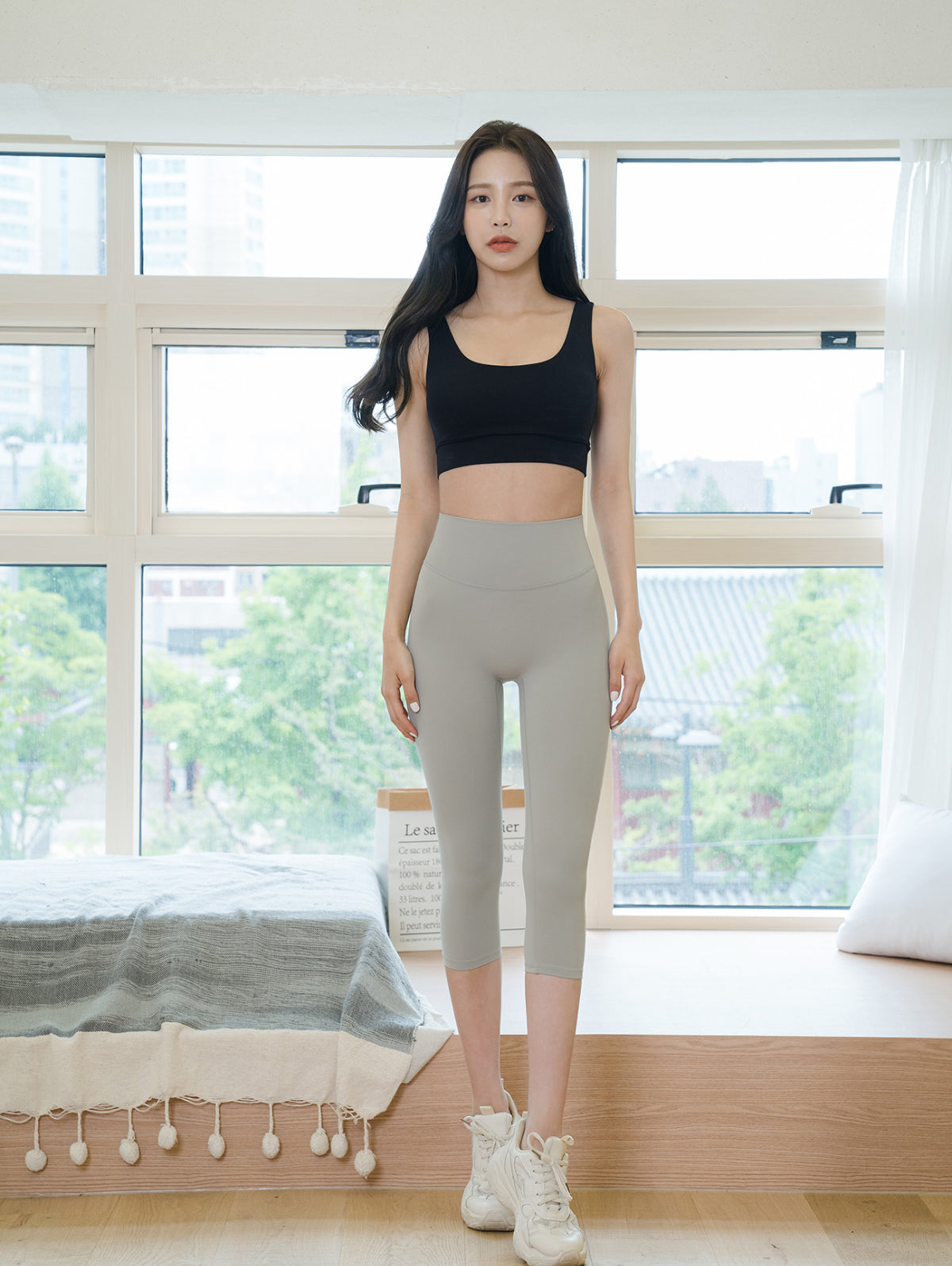 Zero Cut Basic Leggings 柔軟舒適修飾7分運動長褲 - THE B.